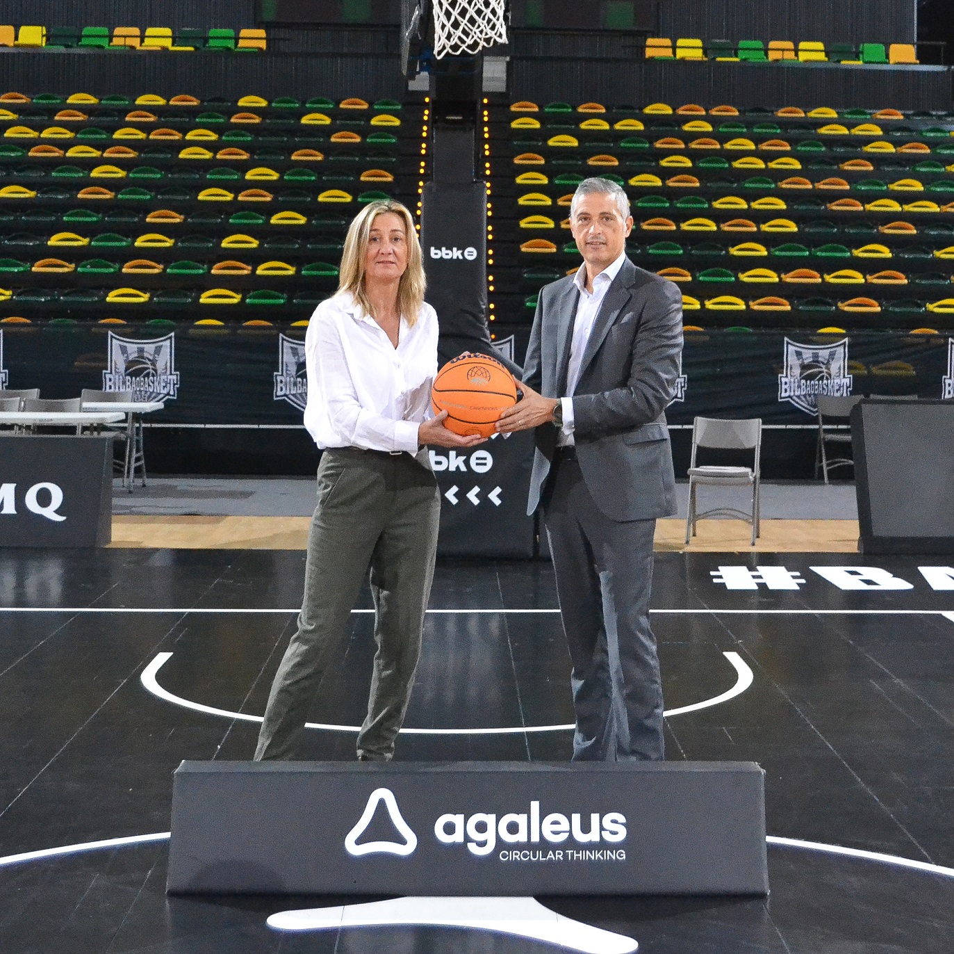 Agaleus y Bilbao Basket, trabajo en equipo para promover los valores del deporte y la sostenibilidad